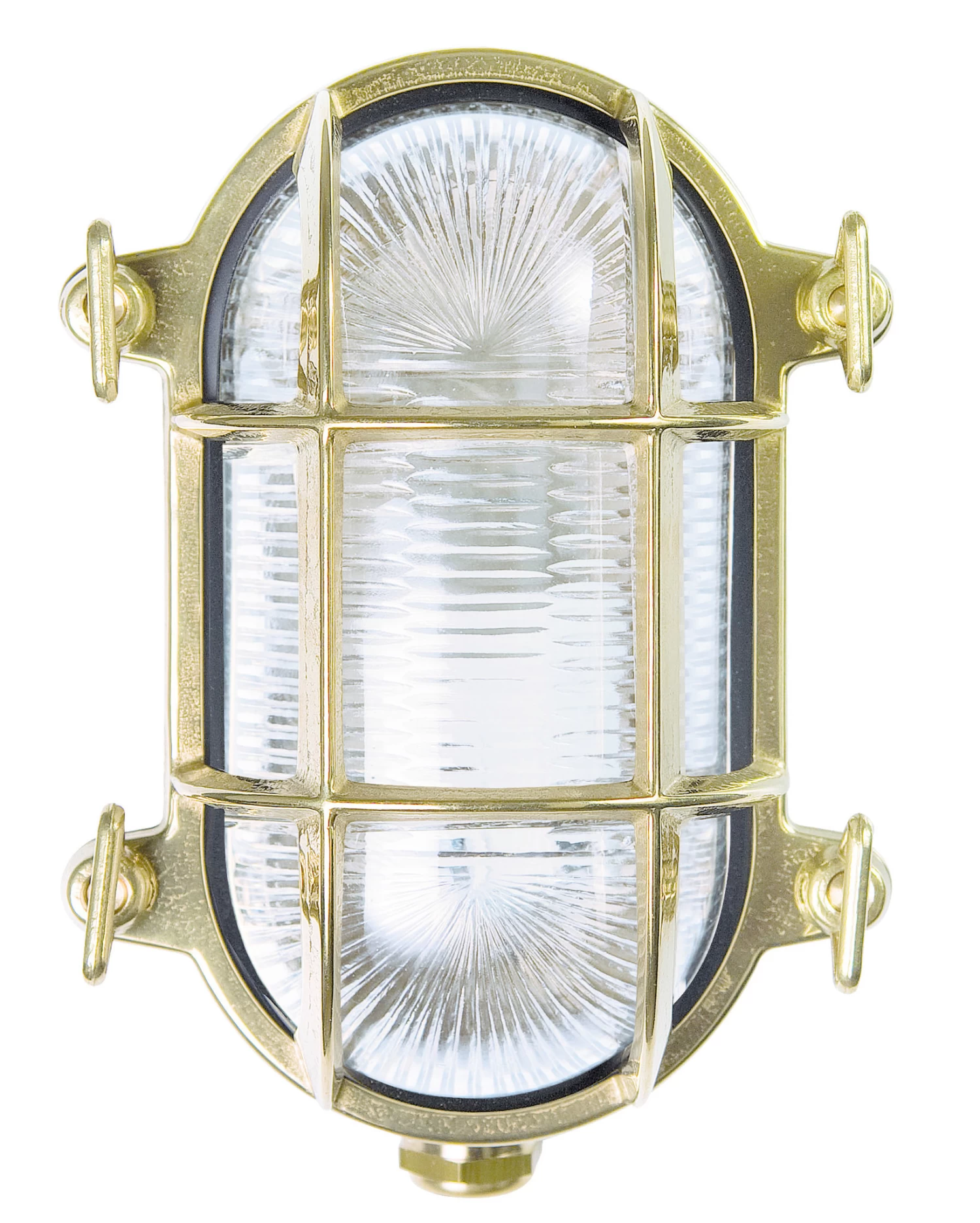 Franssen Gevellamp Maritiem Bull-eye Compact Messing 3 Franssen Gevellamp Maritiem Bull-eye Compact Messing