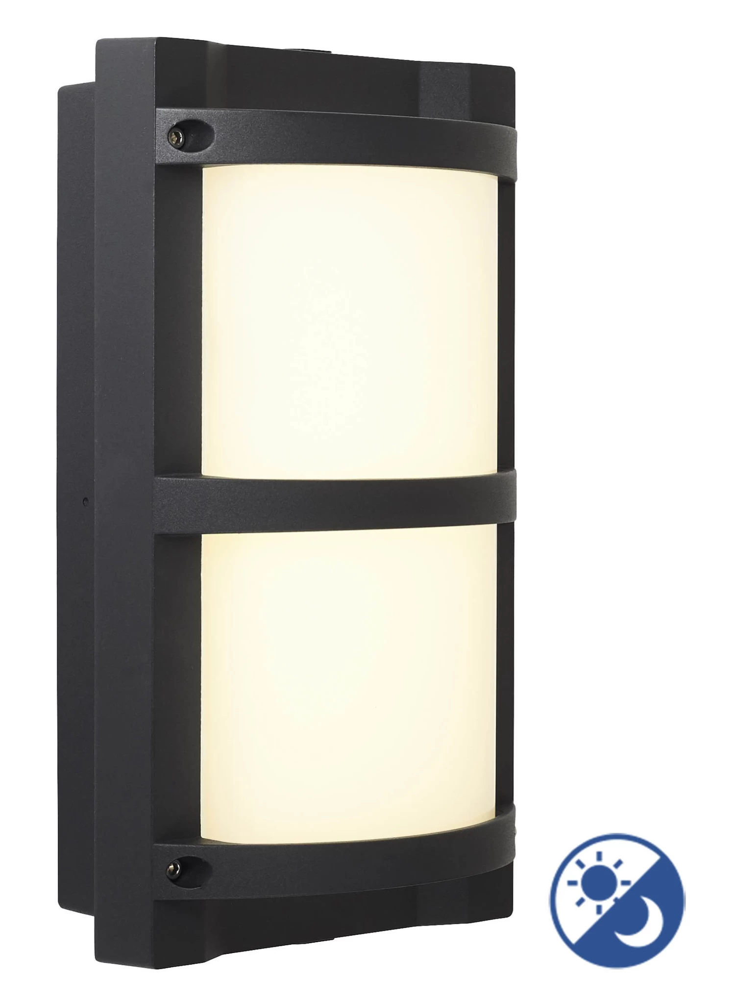 Franssen Gevellamp Schemersensor Zwart 3 Franssen Gevellamp Schemersensor Zwart