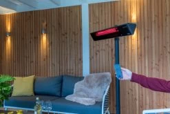 Sunred Smart Terrasverwarmer Proglax Gastro Staand Zwart 2000 Watt -Tuinonderhouds Winkel image 1070