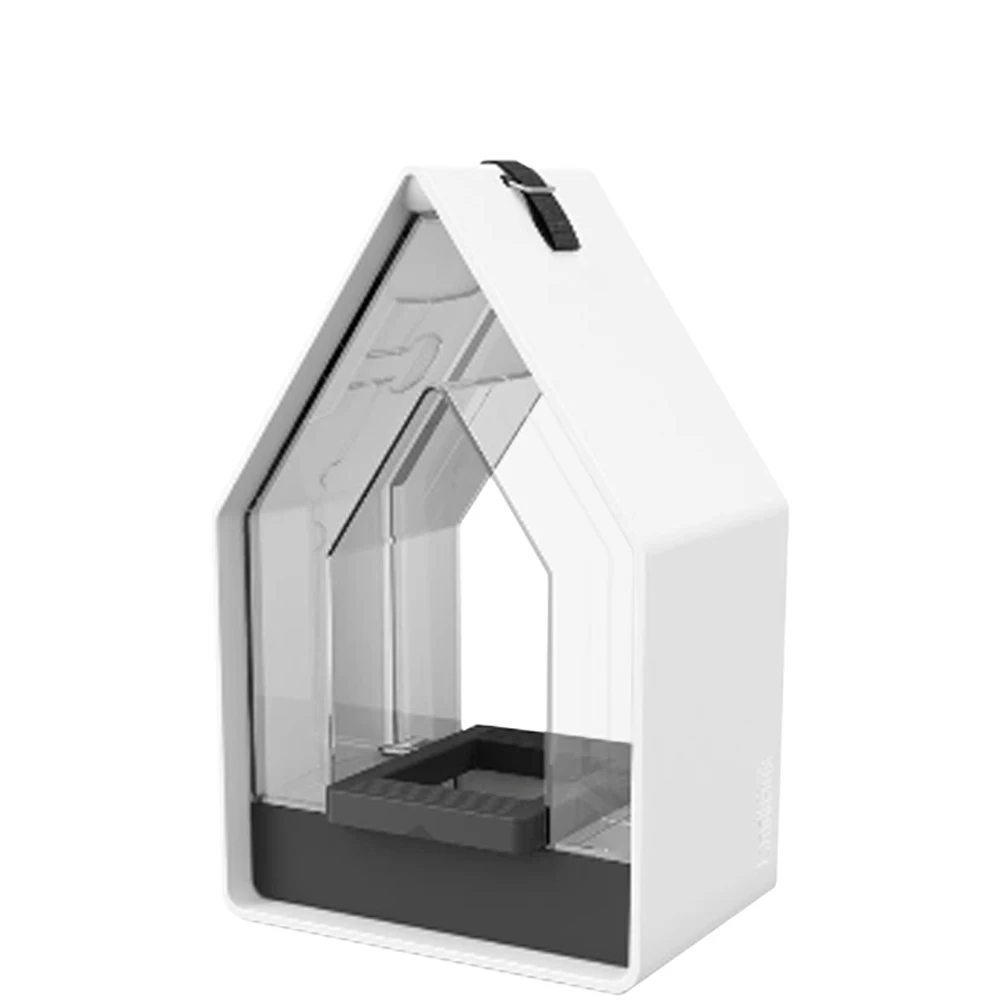 Emsa Landhaus Vogelvoeder Dispenser Wit 3 Emsa Landhaus Vogelvoeder Dispenser Wit