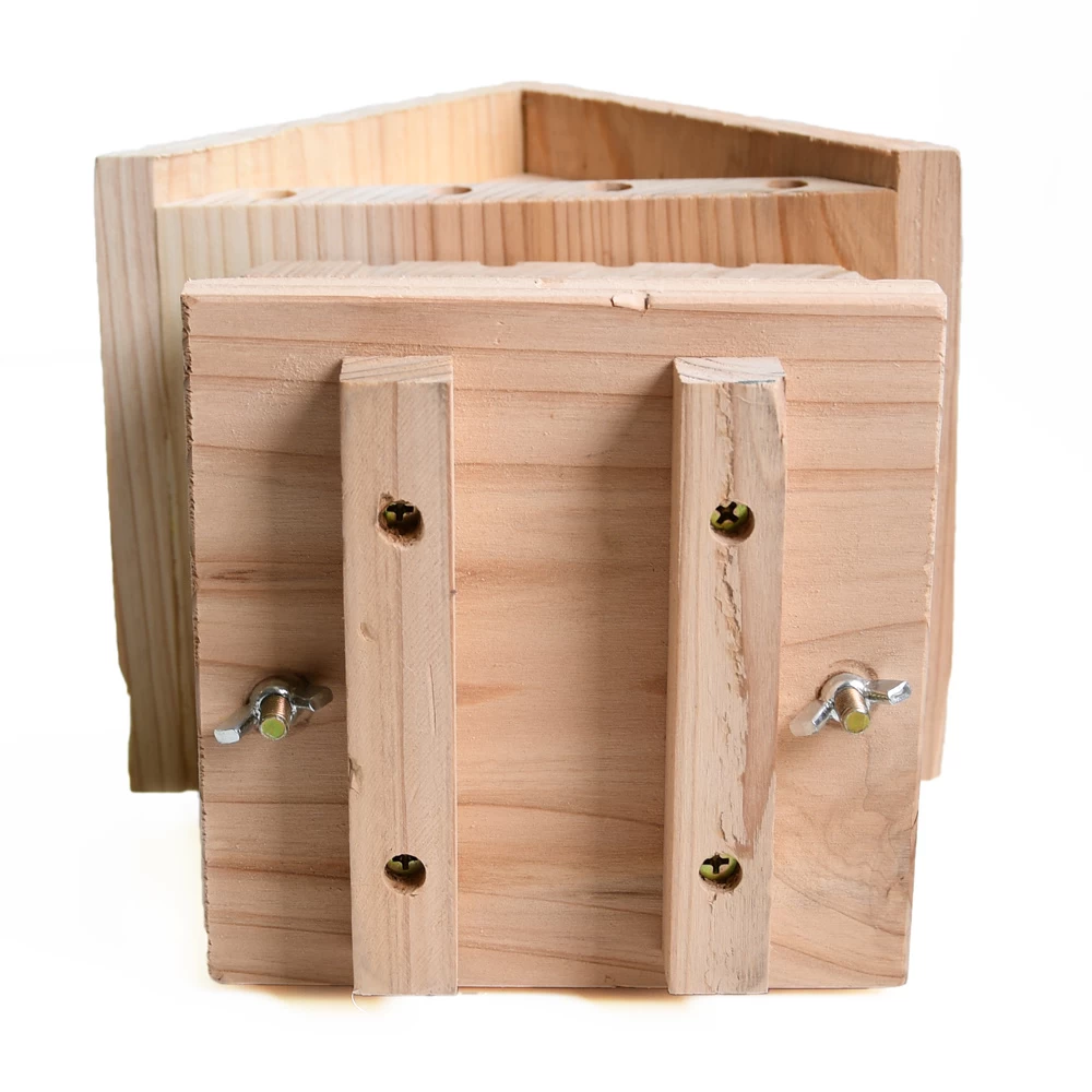 Bijenkorf Hout Stapelbaar Flip-Top 4 Bijenkorf Hout Stapelbaar Flip-Top - Afbeelding 2