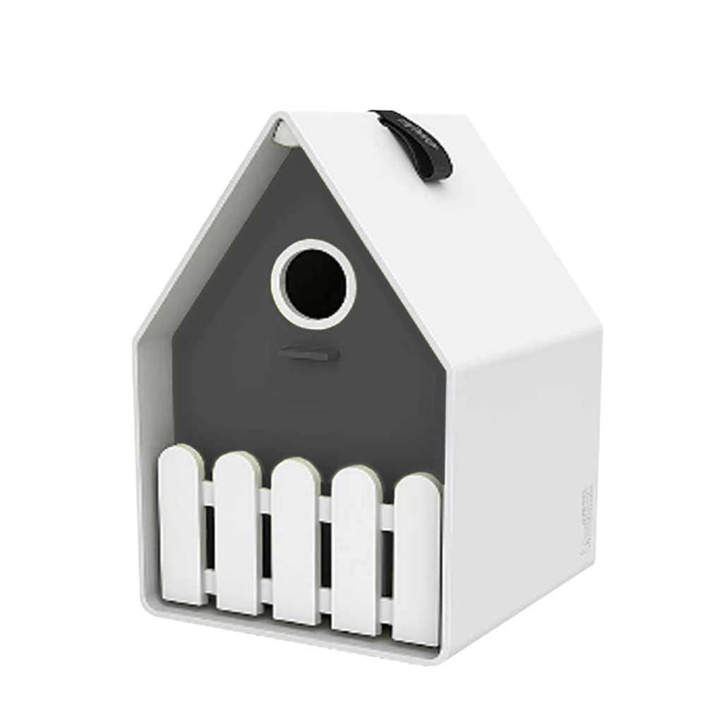 Emsa Landhaus Nestkast Wit/antraciet 3 Emsa Landhaus Nestkast Wit/antraciet