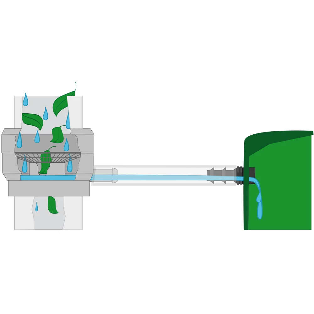 Regenton Vulautomaat Met Bladfilter 60/100 Mm 6 Regenton Vulautomaat Met Bladfilter 60/100 Mm - Afbeelding 4
