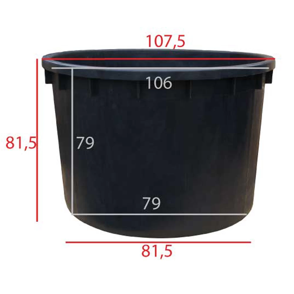 Boomkuip 500 Liter ø 104 X H.82 Cm 4 Boomkuip 500 Liter ø 104 X H.82 Cm - Afbeelding 2