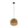 Dijk Natural Collections Hanglamp Gevlochten Waterhyacint 38x38x28cm -Tuinonderhouds Winkel image 1576