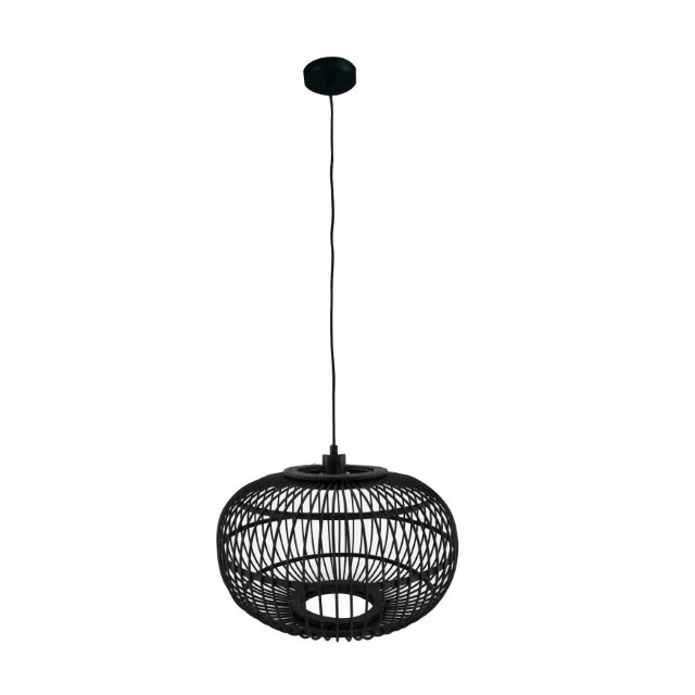 Dijk Natural Collections Hanglamp Bamboe Zwart 38x38x27cm 3 Dijk Natural Collections Hanglamp Bamboe Zwart 38x38x27cm