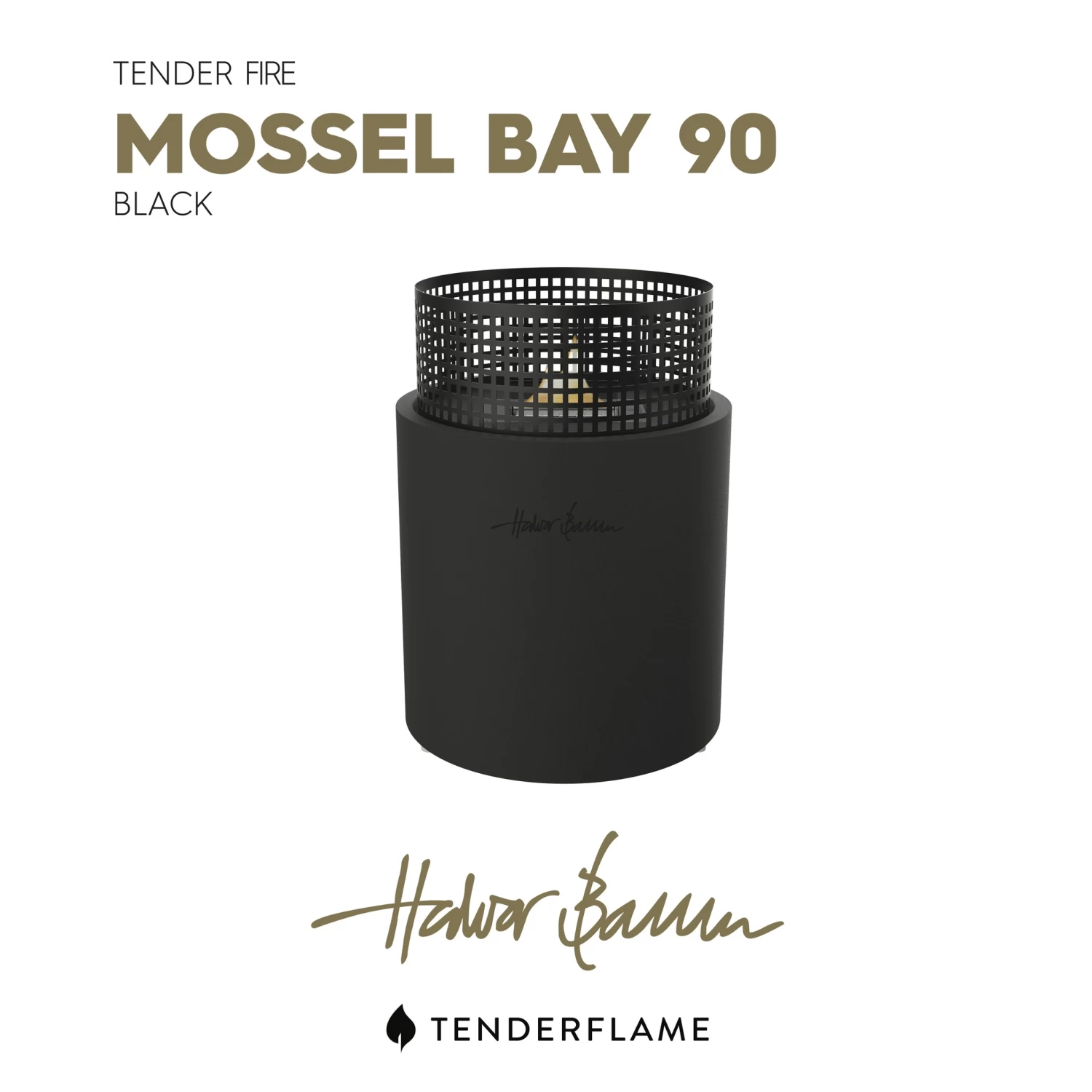 Tenderflame Mossel Bay 90 - Black/Steel 4 Tenderflame Mossel Bay 90 - Black/Steel - Afbeelding 2