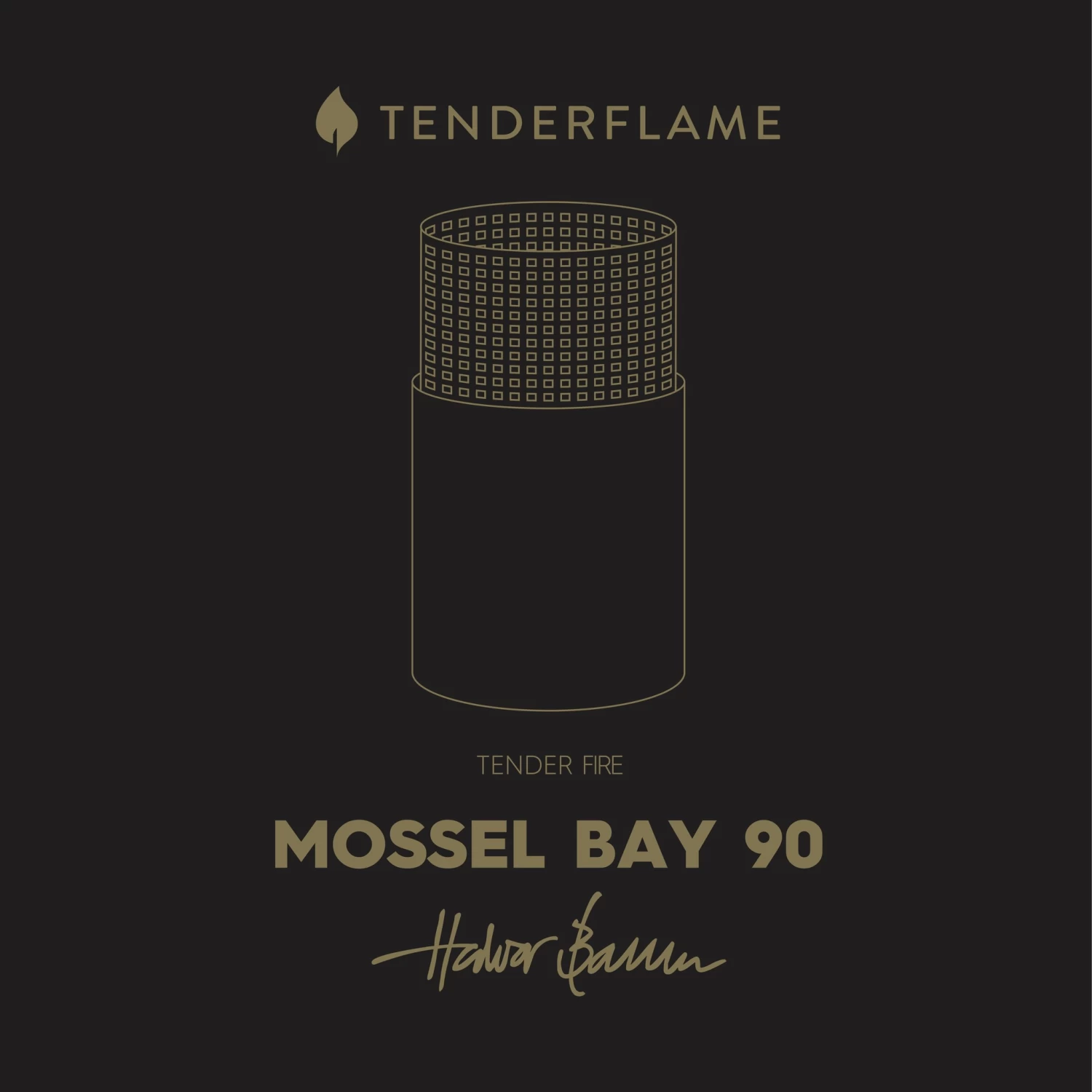 Tenderflame Mossel Bay 90 - Black/Steel 5 Tenderflame Mossel Bay 90 - Black/Steel - Afbeelding 3