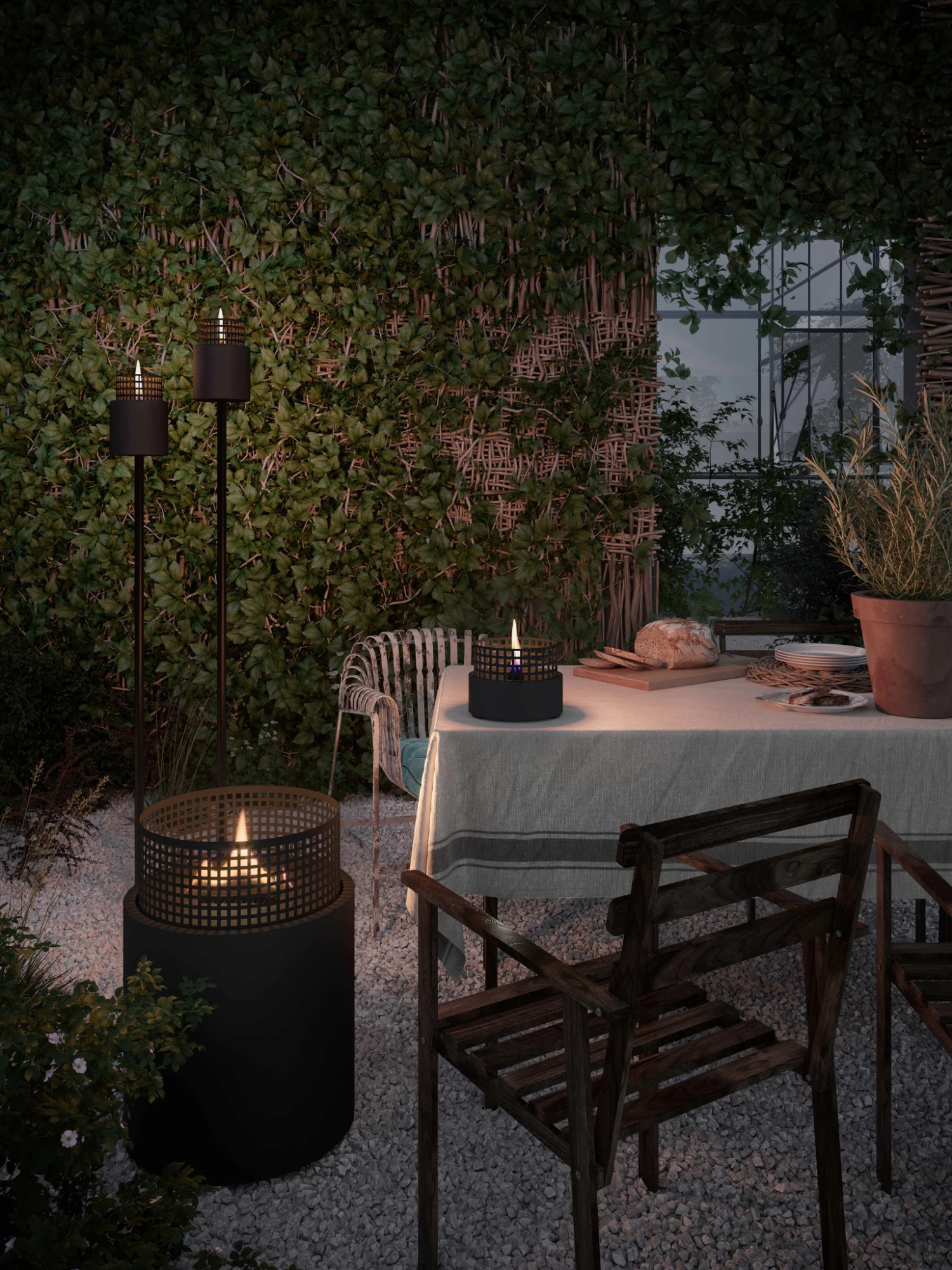 Tenderflame Mossel Bay 90 - Black/Steel 6 Tenderflame Mossel Bay 90 - Black/Steel - Afbeelding 4