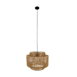 Dijk Natural Collections Hanglamp Gevlochten Papier 38x38x28cm