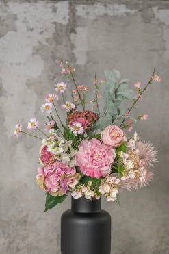 Emerald Zijden Bloemen Boeket Valencia