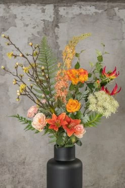 Emerald Zijden Bloemen Boeket Istanbul