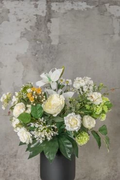 Emerald Zijden Bloemen Boeket Kashgar