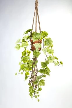 Vp Deco Kunstplant Druivenblad Touw 120cm