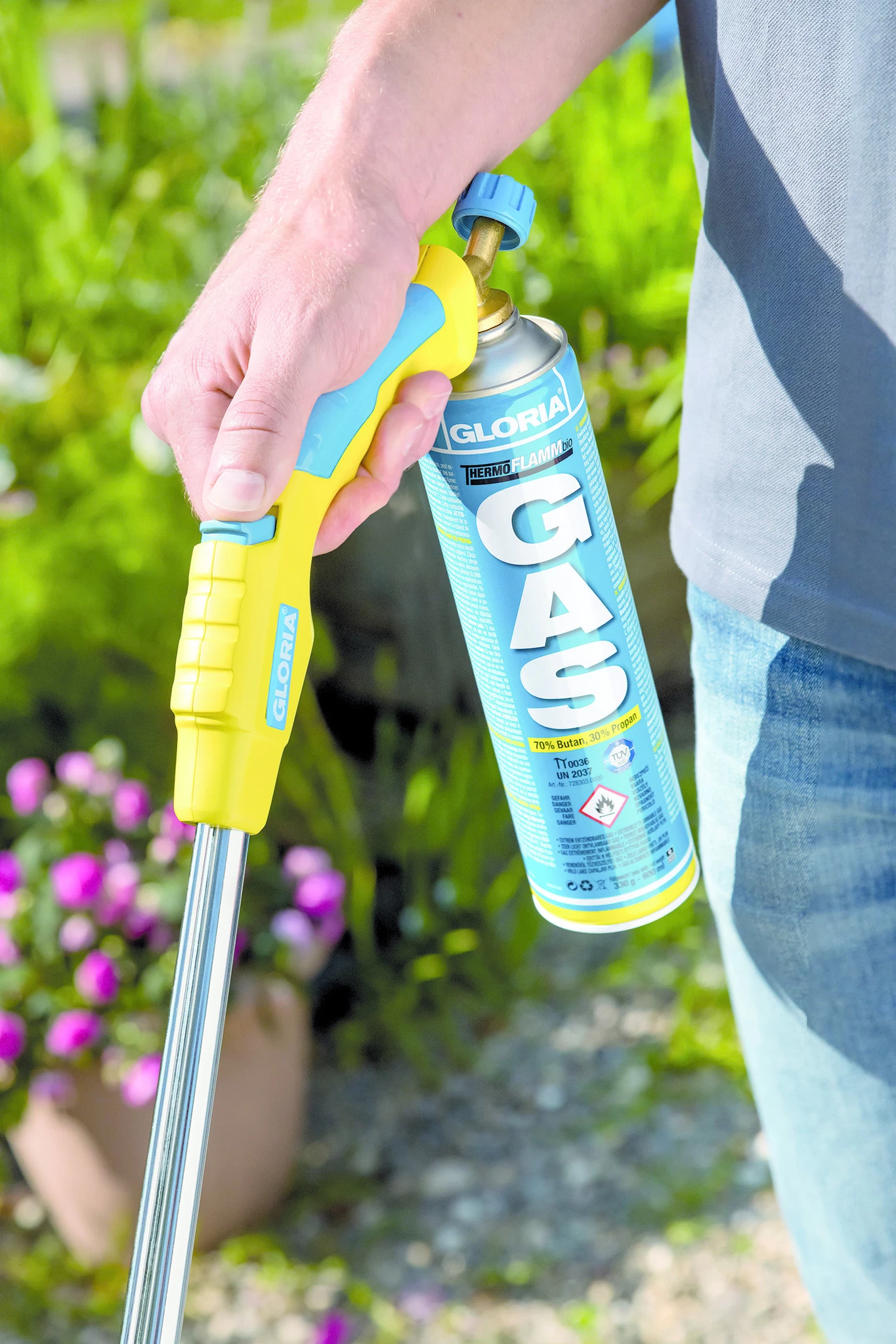 Gloria Onkruidbrander Comfort Incl. Gasflesje 6 Gloria Onkruidbrander Comfort Incl. Gasflesje - Afbeelding 4