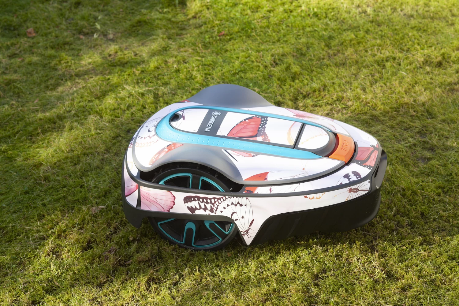Twinckels Outfit Voor Gardena Robotmaaier 250/350/500 - Vlinder 2 4 Twinckels Outfit Voor Gardena Robotmaaier 250/350/500 - Vlinder 2 - Afbeelding 2