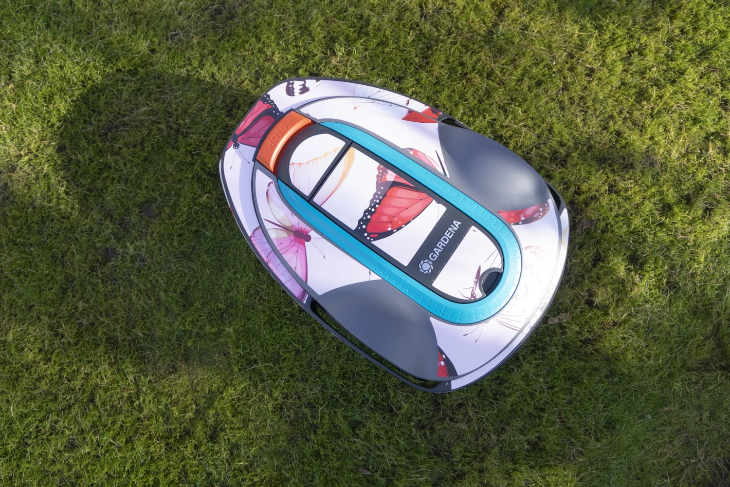 Twinckels Outfit Voor Gardena Robotmaaier 250/350/500 - Vlinder 2 5 Twinckels Outfit Voor Gardena Robotmaaier 250/350/500 - Vlinder 2 - Afbeelding 3