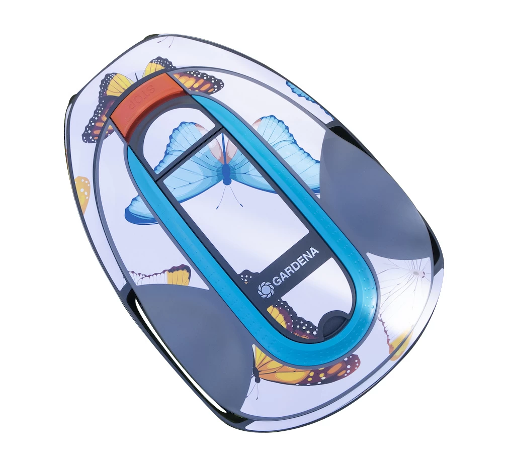 Twinckels Outfit Voor Gardena Robotmaaier 250/350/500 - Vlinder 3 3 Twinckels Outfit Voor Gardena Robotmaaier 250/350/500 - Vlinder 3