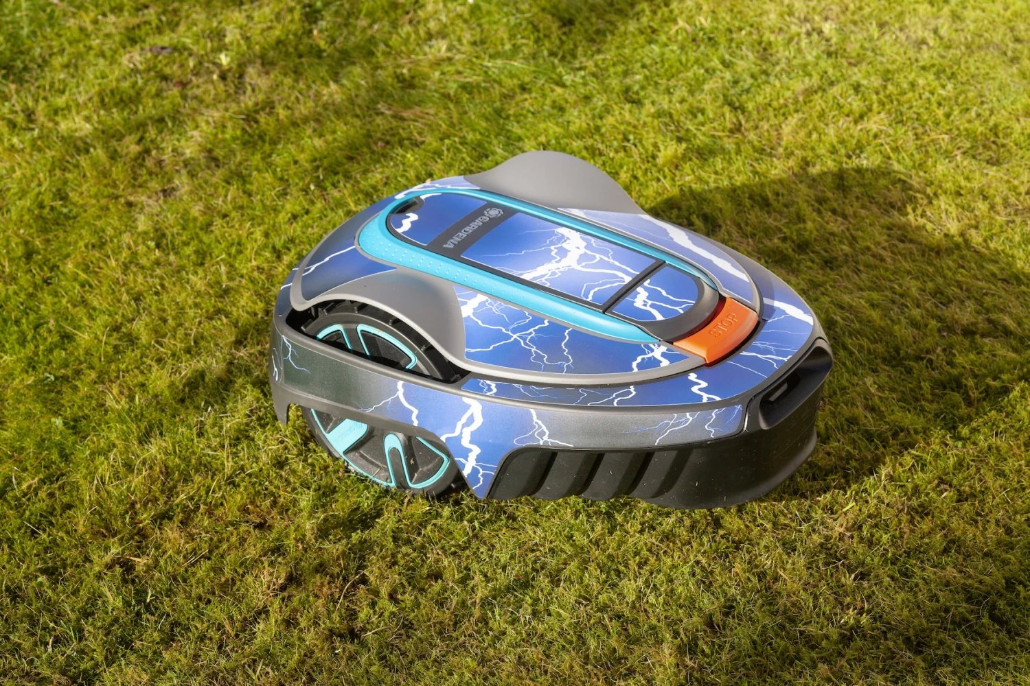 Twinckels Outfit Voor Gardena Robotmaaier 250/350/500 - Bliksem 3 Twinckels Outfit Voor Gardena Robotmaaier 250/350/500 - Bliksem