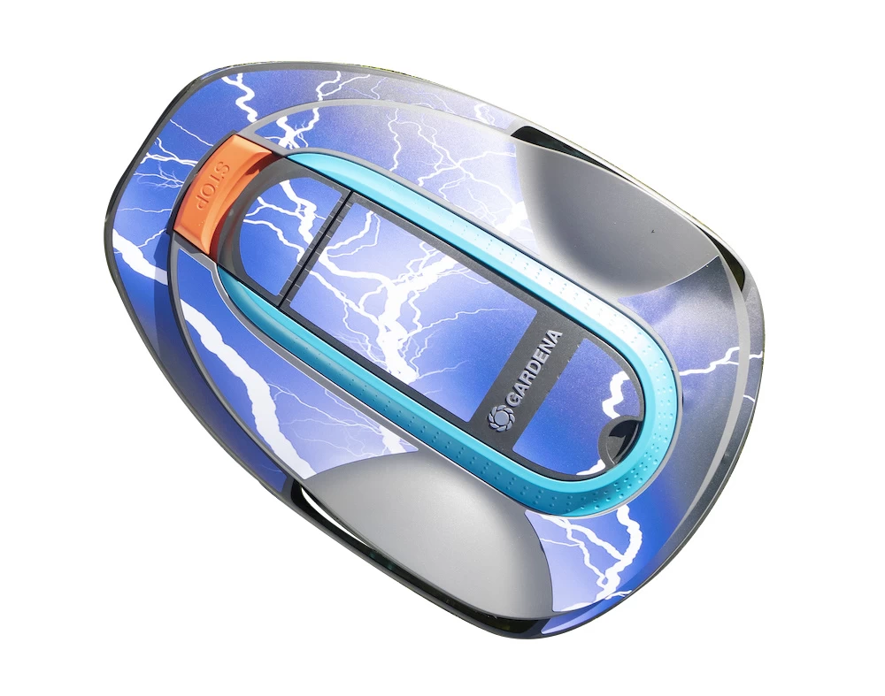 Twinckels Outfit Voor Gardena Robotmaaier 250/350/500 - Bliksem 4 Twinckels Outfit Voor Gardena Robotmaaier 250/350/500 - Bliksem - Afbeelding 2