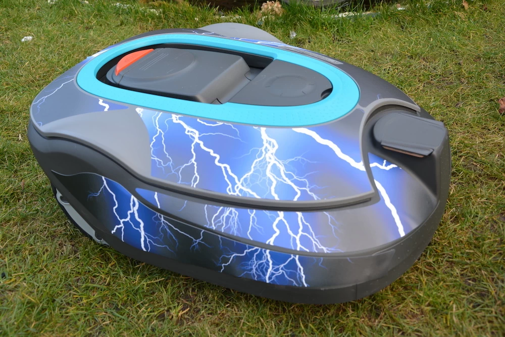 Twinckels Outfit Voor Gardena Robotmaaier 250/350/500 - Bliksem 9 Twinckels Outfit Voor Gardena Robotmaaier 250/350/500 - Bliksem - Afbeelding 7