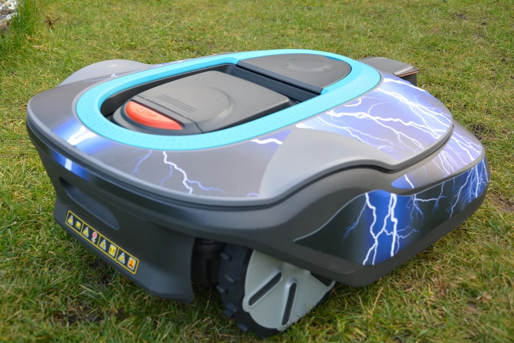 Twinckels Outfit Voor Gardena Robotmaaier 250/350/500 - Bliksem 11 Twinckels Outfit Voor Gardena Robotmaaier 250/350/500 - Bliksem - Afbeelding 9