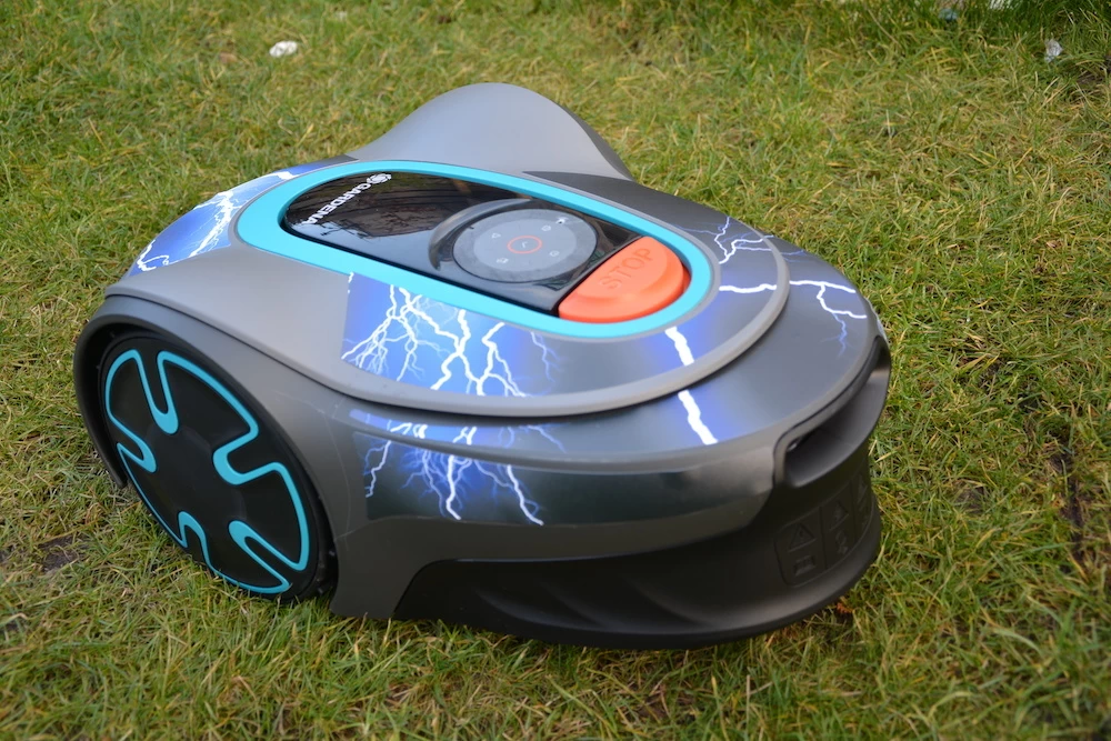 Twinckels Outfit Voor Gardena Robotmaaier 250/350/500 - Bliksem 12 Twinckels Outfit Voor Gardena Robotmaaier 250/350/500 - Bliksem - Afbeelding 10