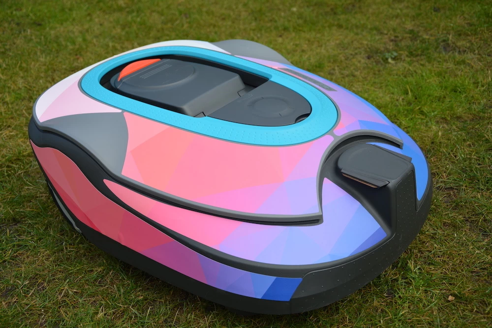 Twinckels Outfit Voor Gardena Robotmaaier 250/350/500 - Geo Roze 9 Twinckels Outfit Voor Gardena Robotmaaier 250/350/500 - Geo Roze - Afbeelding 7