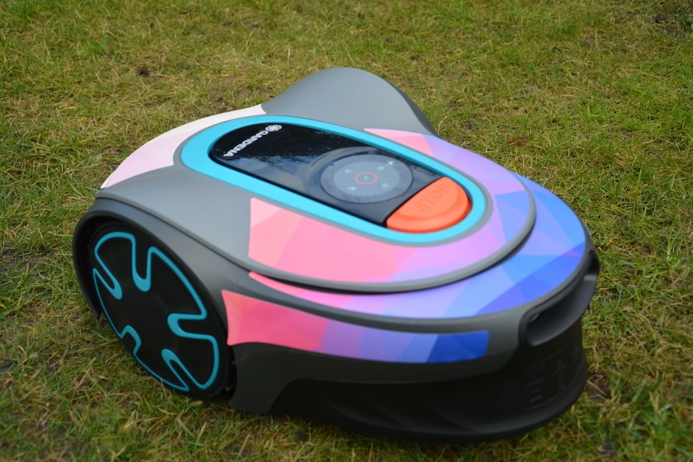 Twinckels Outfit Voor Gardena Robotmaaier 250/350/500 - Geo Roze 12 Twinckels Outfit Voor Gardena Robotmaaier 250/350/500 - Geo Roze - Afbeelding 10