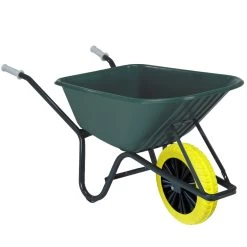 Kruiwagen TK-100 Met I-core Wiel Geel