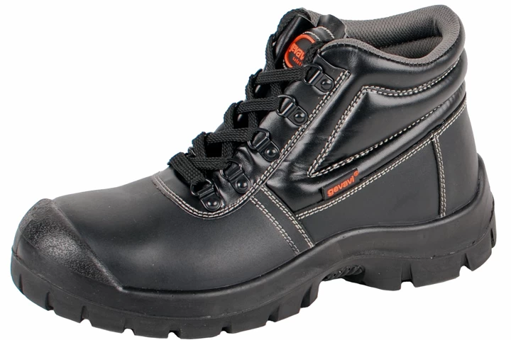 Gevavi Hoge Werkschoen S3 Zwart 3 Gevavi Hoge Werkschoen S3 Zwart