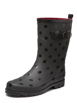 Rubber Dameslaars Anna - Zwart