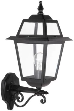 Franssen Franssen Gevellamp Up Perla Zwart - 12V