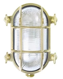 Franssen Franssen Gevellamp Maritiem Bull-eye Compact Messing - 12V