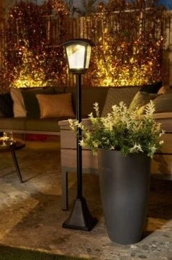 LuxForm Hybride Solar Tuinlamp Minnesota 50-100 Lumen -Tuinonderhouds Winkel image 893